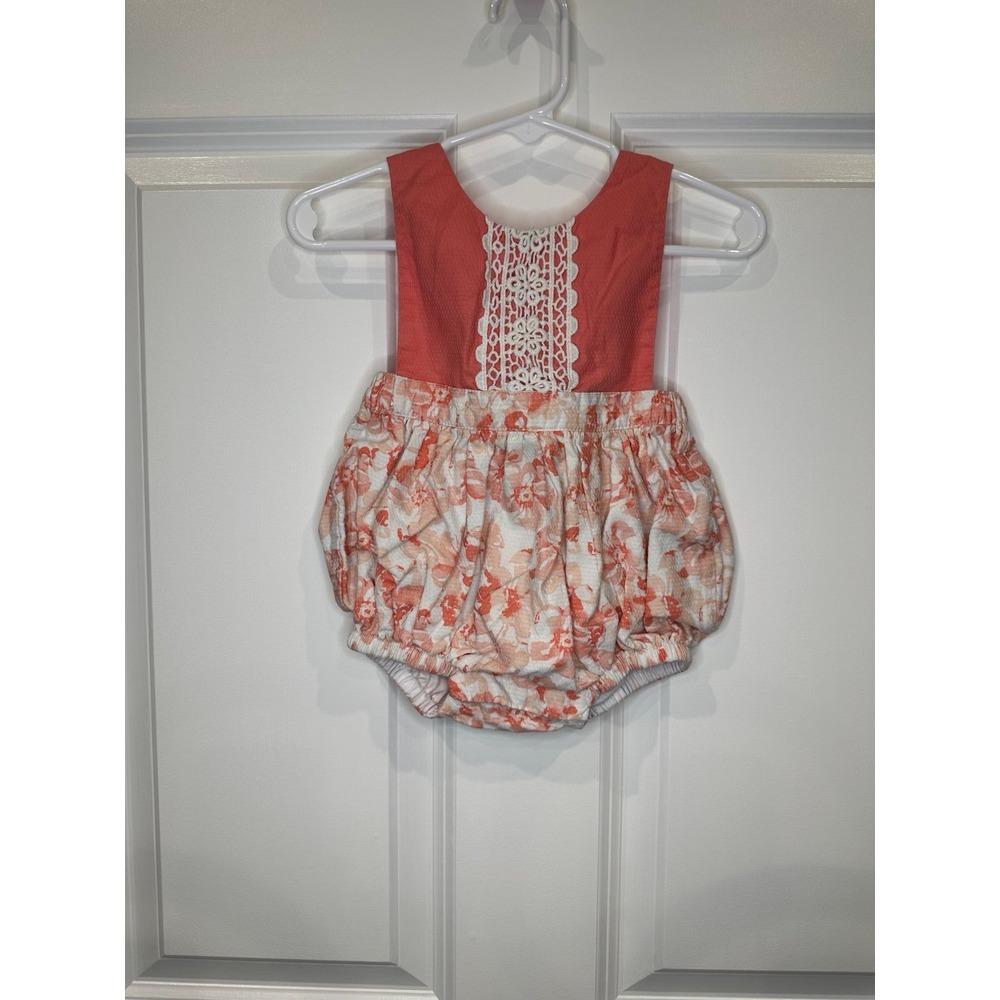 Maggie & Zoe Girls Bubble Romper Size 3-6 Months